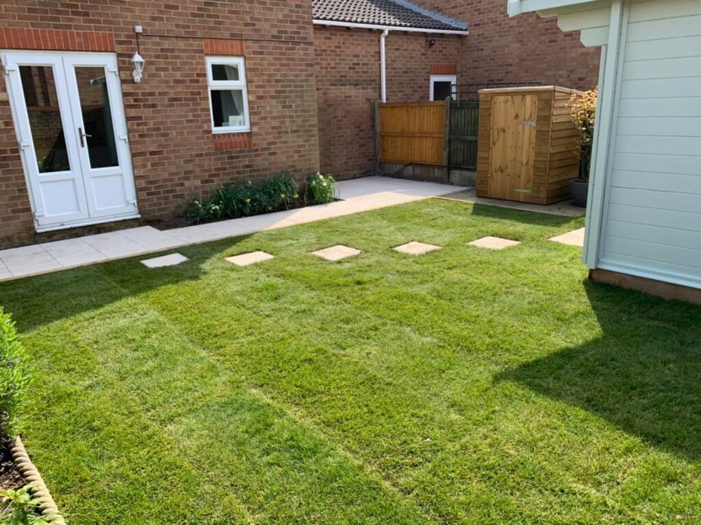 Labrador Tree Surgery. Based in Herne Bay. For all your tree surgery and tree surgeon needs. Job carried out in Herne Bay - Porcelain Patio Walkway