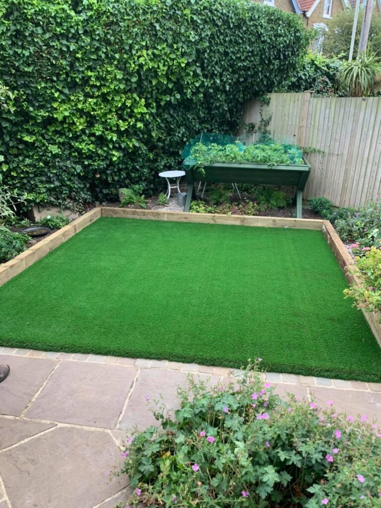 Labrador Tree Surgery. Based in Herne Bay. For all your tree surgery and tree surgeon needs. Job carried out in Herne Bay - Grass Installation